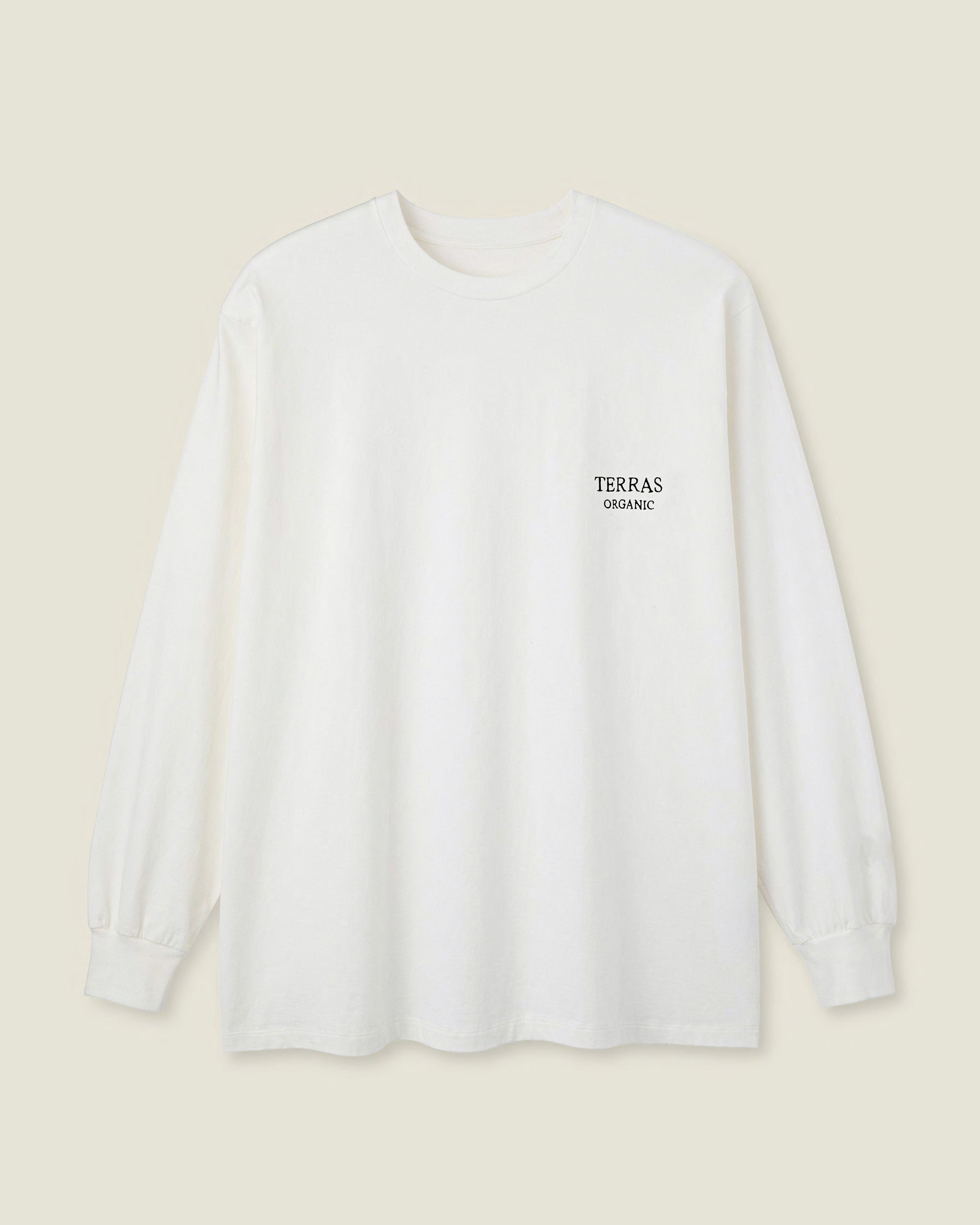 TR Organic刺繍ロングスリーブTシャツ – TERRAS Official Store