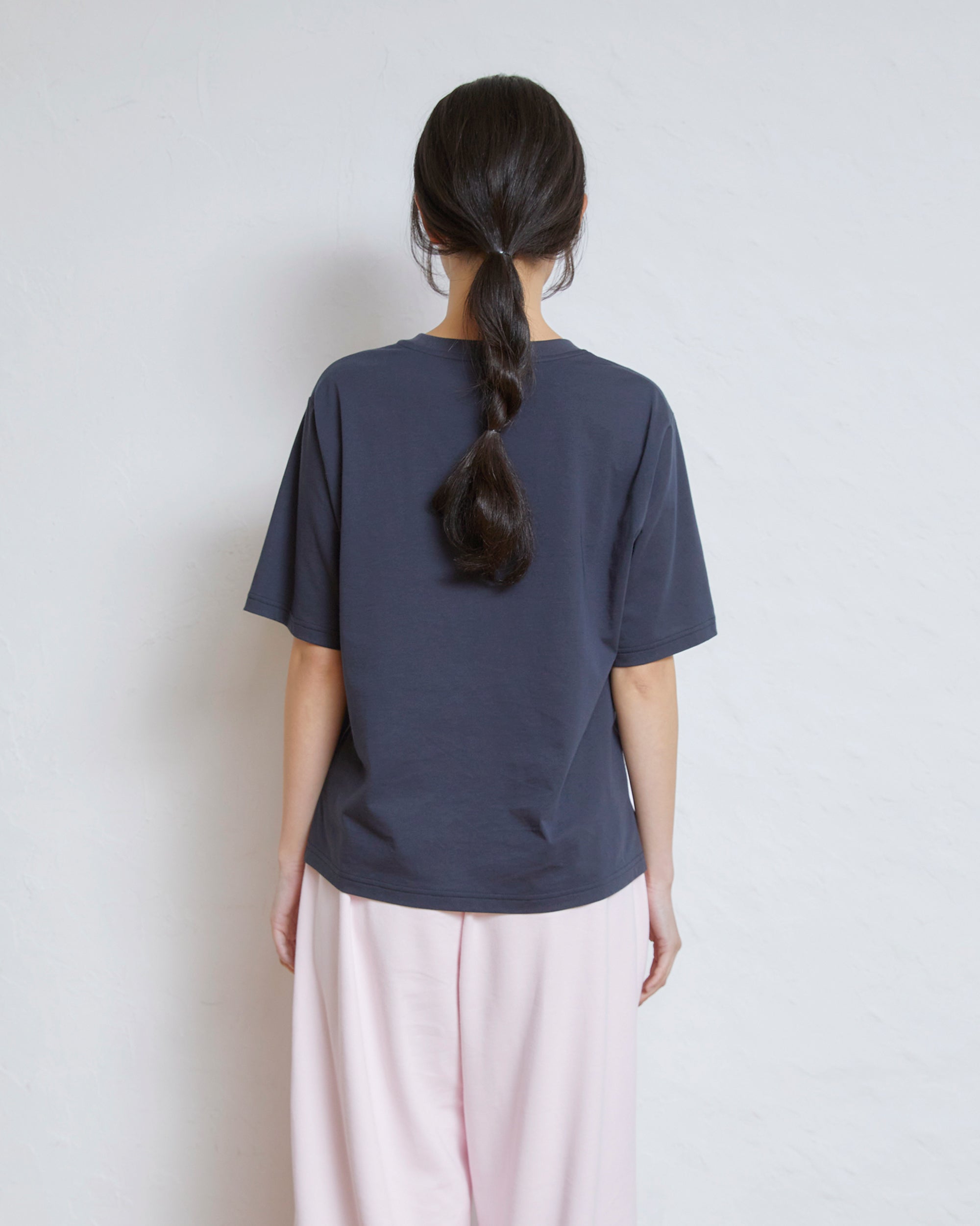 TR Organicプリント サイドスリットクロップドTシャツ – TERRAS